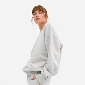 •MATE THE LABEL• ORGANIC FLEECE OVERSIZED SWEATSHIRT• AS SEEN ON SALTY BLONDE!!!